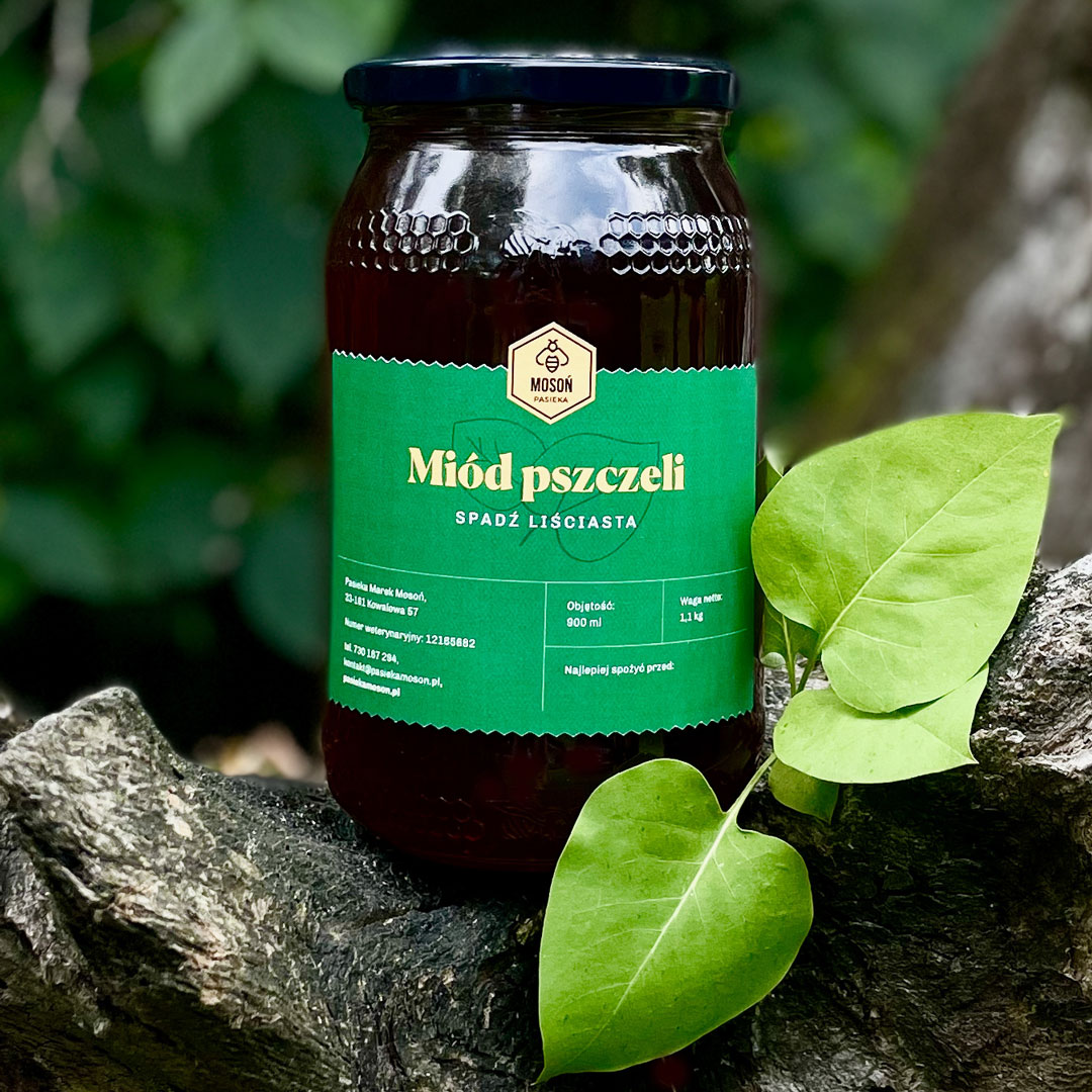 Miód spadziowy ze spadzi liściastej, liściasty